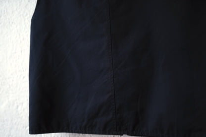 25SS VEST20 コットンシルクポプリンジップアップベスト ジレ / JIL SANDER(ジルサンダー)