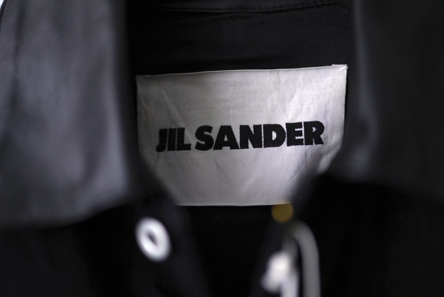 25SS 襟レザー切替デニムカバーオールジャケット / JIL SANDER(ジルサンダー)