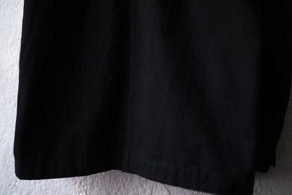 25SS 襟レザー切替デニムカバーオールジャケット / JIL SANDER(ジルサンダー)