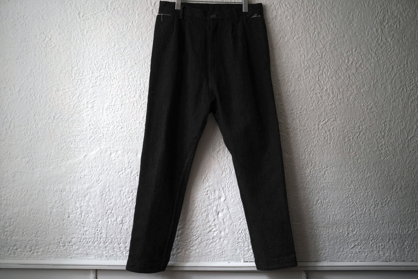 21AW LOW CROTCH TROUSERS ウールツイードトラウザーズパンツ / taichi murakami(タイチムラカミ)
