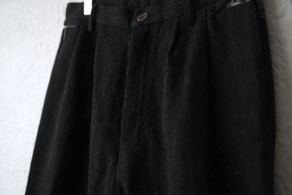 21AW LOW CROTCH TROUSERS ウールツイードトラウザーズパンツ / taichi murakami(タイチムラカミ)