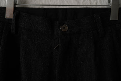21AW LOW CROTCH TROUSERS ウールツイードトラウザーズパンツ / taichi murakami(タイチムラカミ)