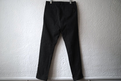 21AW LOW CROTCH TROUSERS ウールツイードトラウザーズパンツ / taichi murakami(タイチムラカミ)