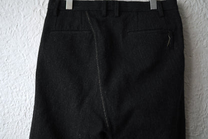 21AW LOW CROTCH TROUSERS ウールツイードトラウザーズパンツ / taichi murakami(タイチムラカミ)