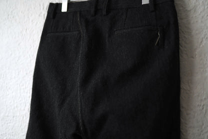 21AW LOW CROTCH TROUSERS ウールツイードトラウザーズパンツ / taichi murakami(タイチムラカミ)