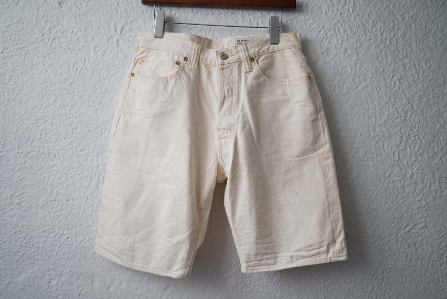 ホワイトデニムショートパンツ ショーツ / BONCOURA(ボンクラ)