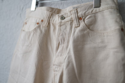 ホワイトデニムショートパンツ ショーツ / BONCOURA(ボンクラ)