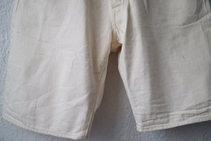 ホワイトデニムショートパンツ ショーツ / BONCOURA(ボンクラ)