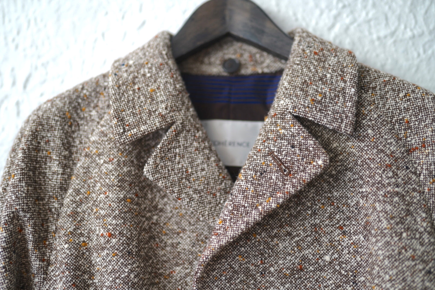 19AW CORBⅡカシミヤツイードコート / COHERENCE(コヒーレンス)