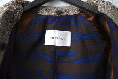 19AW CORBⅡカシミヤツイードコート / COHERENCE(コヒーレンス)