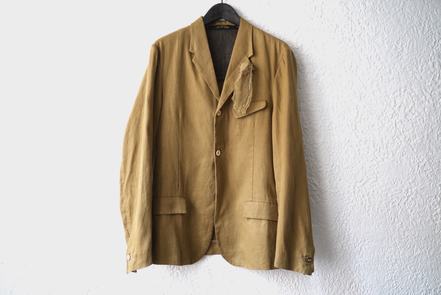 18SS コットンブレザージャケット / ARCHIVIO J.M.Ribot(アルキヴィオ J.M.リボット)