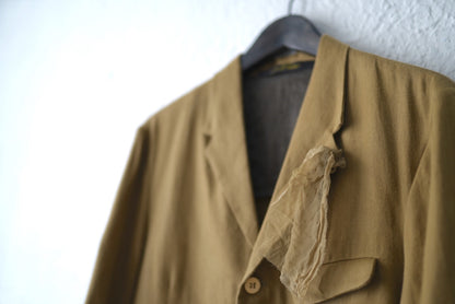 18SS コットンブレザージャケット / ARCHIVIO J.M.Ribot(アルキヴィオ J.M.リボット)