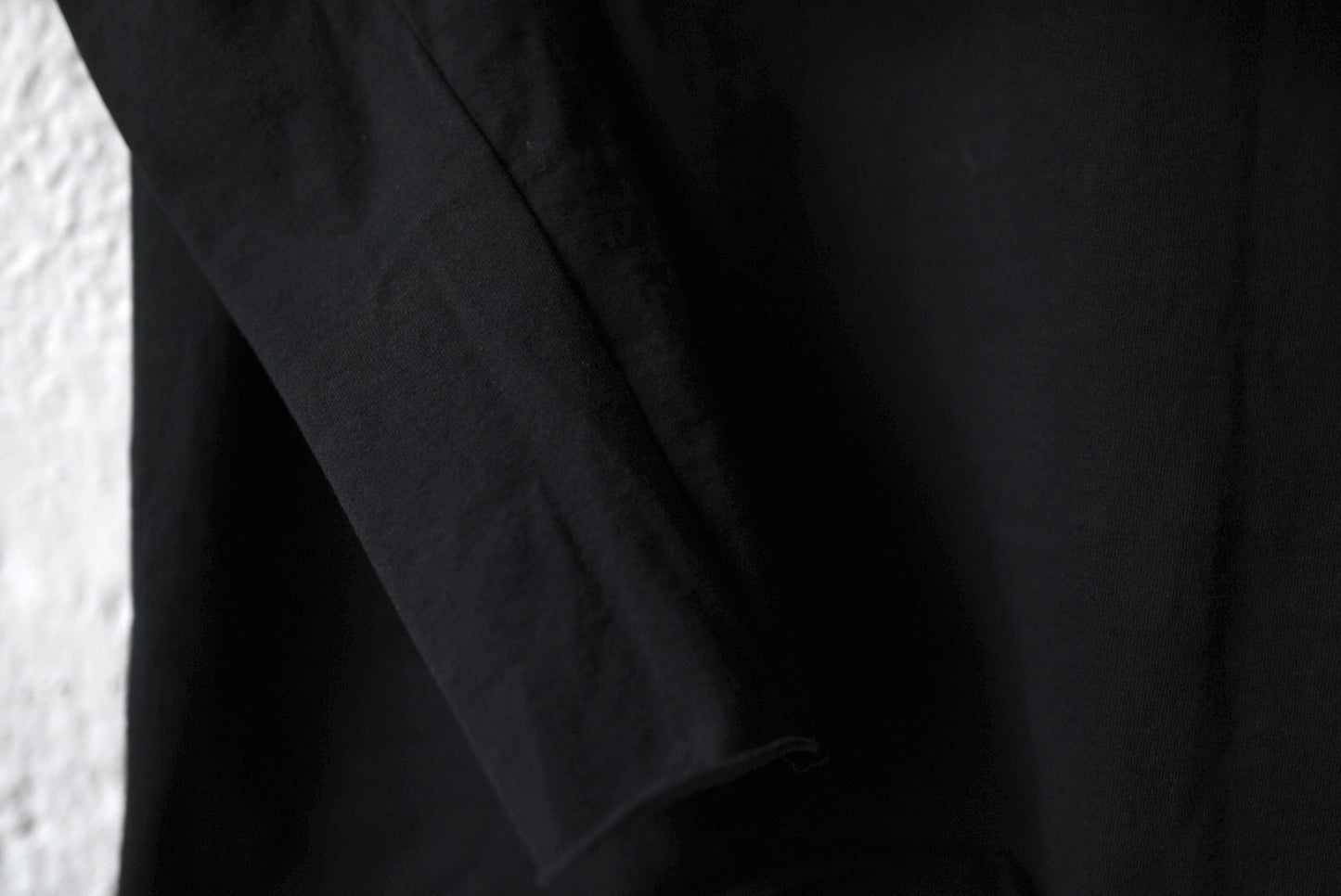 25SS コットンジャージー長袖カットソー ブラック / ware(ウェアー)
