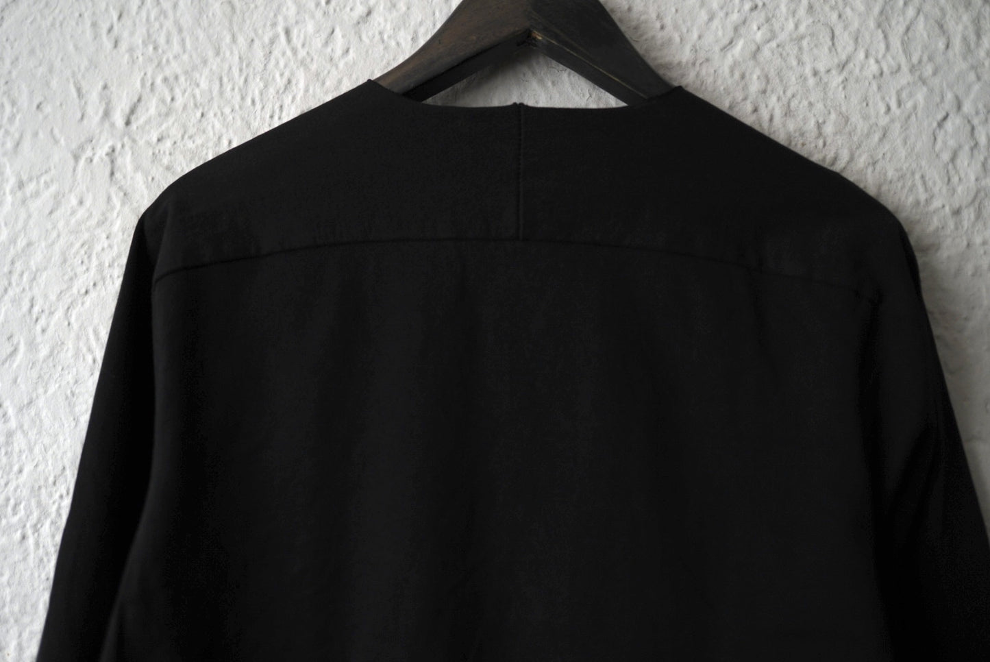 25SS コットンジャージー長袖カットソー ブラック / ware(ウェアー)