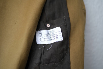 18SS コットンブレザージャケット / ARCHIVIO J.M.Ribot(アルキヴィオ J.M.リボット)