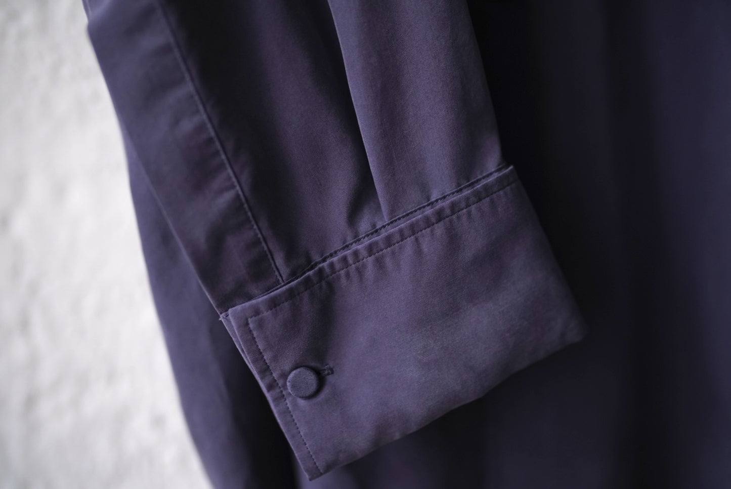 23AW RAW EDGE COLLAR WASHED SHIRT レーヨンドレスシャツ / ALDOMARIACAMILLO(アルドマリアカミッロ) AMC