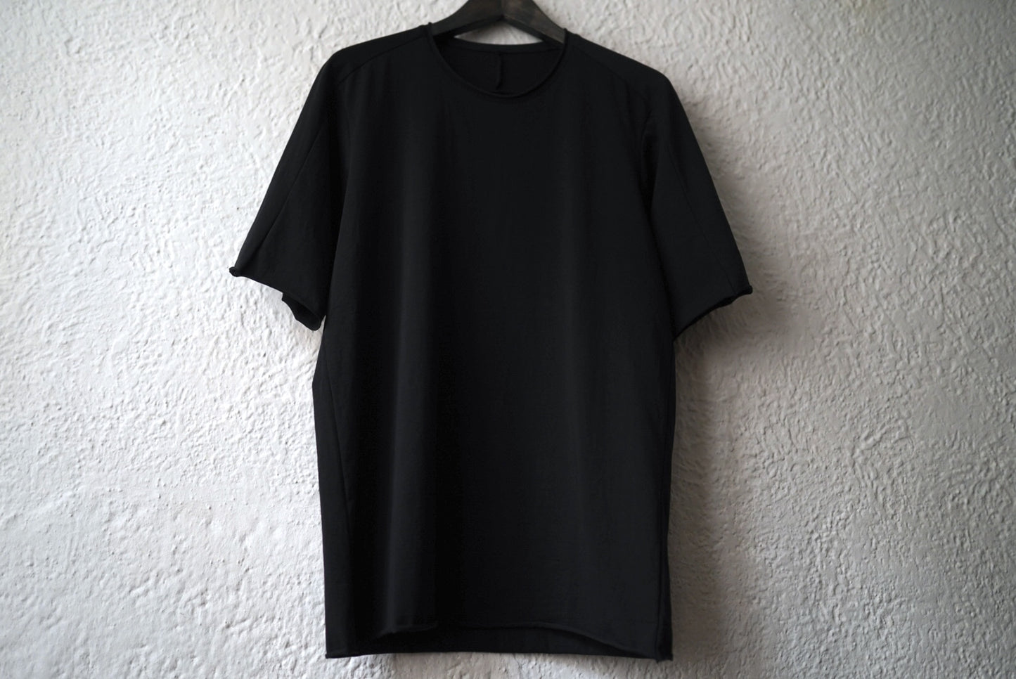 25SS コットンジャージー半袖Tシャツ ブラック / ware(ウェアー)