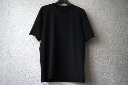 25SS コットンジャージー半袖Tシャツ ブラック / ware(ウェアー)