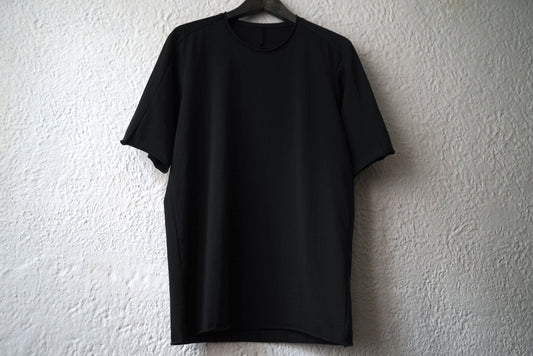 25SS コットンジャージー半袖Tシャツ ブラック / ware(ウェアー)