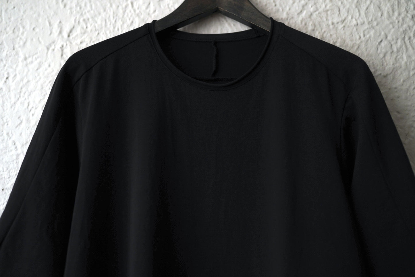 25SS コットンジャージー半袖Tシャツ ブラック / ware(ウェアー)