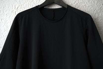 25SS コットンジャージー半袖Tシャツ ブラック / ware(ウェアー)