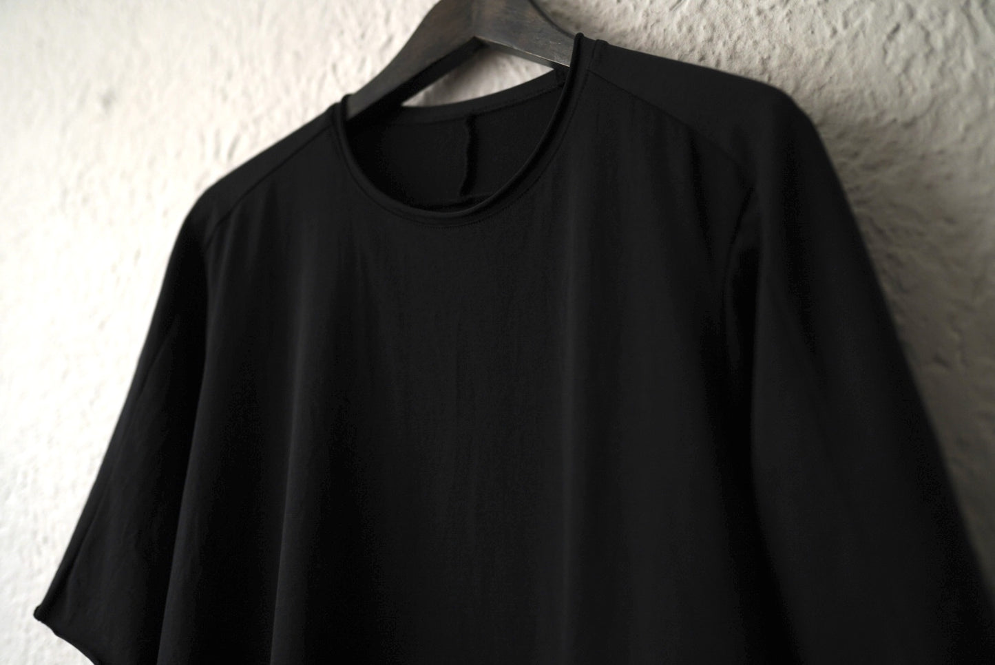 25SS コットンジャージー半袖Tシャツ ブラック / ware(ウェアー)
