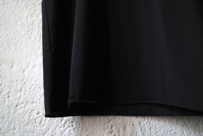 25SS コットンジャージー半袖Tシャツ ブラック / ware(ウェアー)