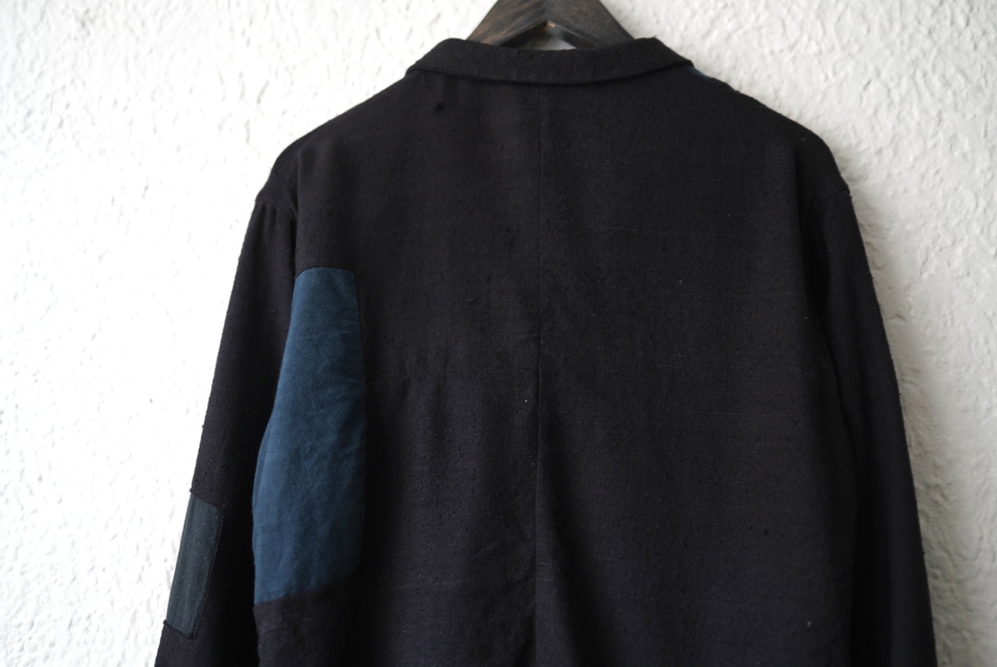 18SS パッチワークヴィンテージシルクカバーオールジャケット / ARCHIVIO J.M.Ribot(アルキヴィオ J.M.リボット)