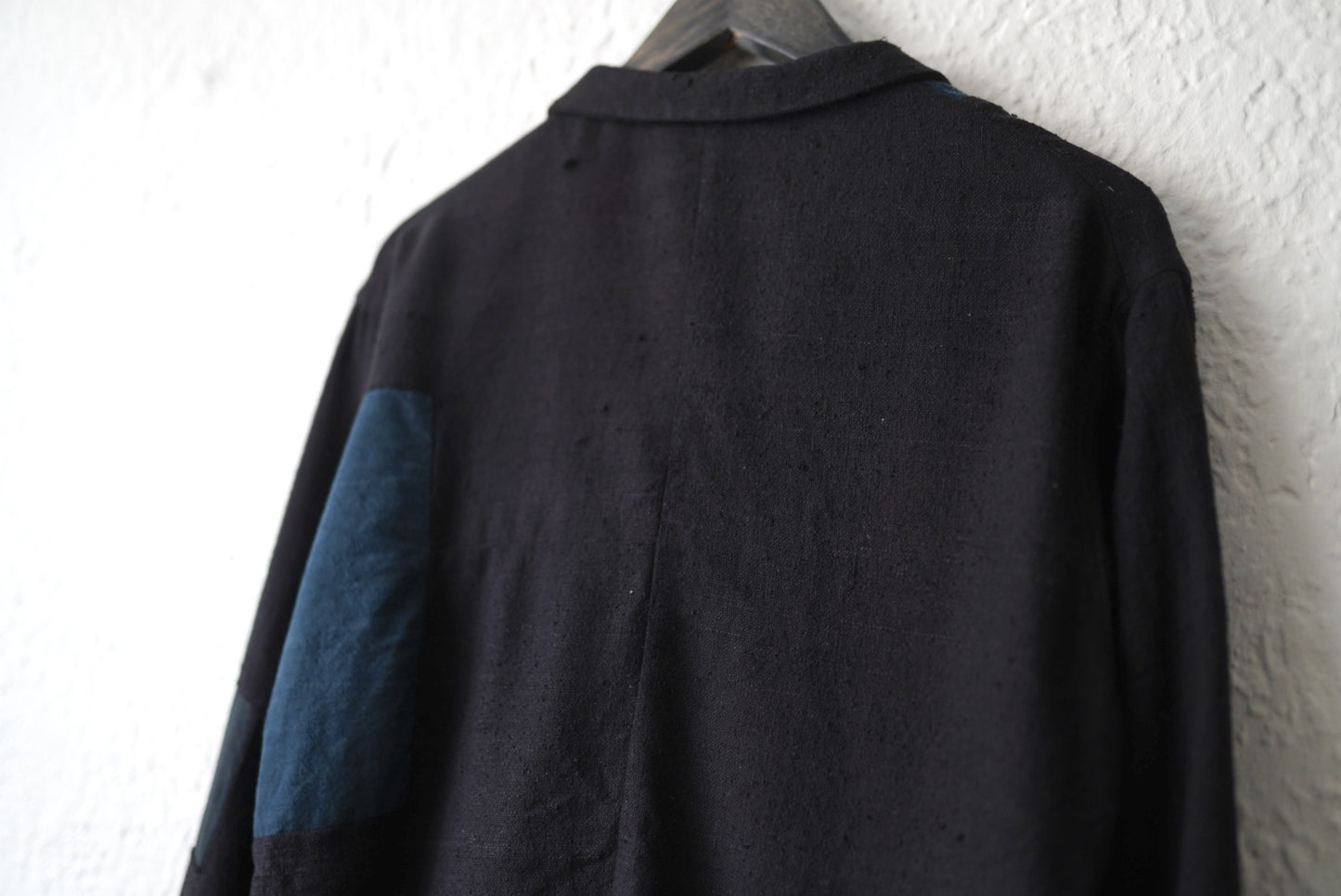 18SS パッチワークヴィンテージシルクカバーオールジャケット / ARCHIVIO J.M.Ribot(アルキヴィオ J.M.リボット)