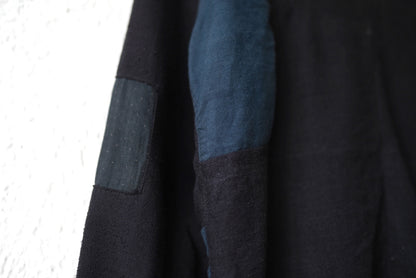 18SS パッチワークヴィンテージシルクカバーオールジャケット / ARCHIVIO J.M.Ribot(アルキヴィオ J.M.リボット)