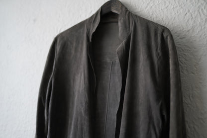 19SS CAM JACKET ヌバックカーフレザーシャツジャケット / Salvatore Santoro サルバトーレサントロ)