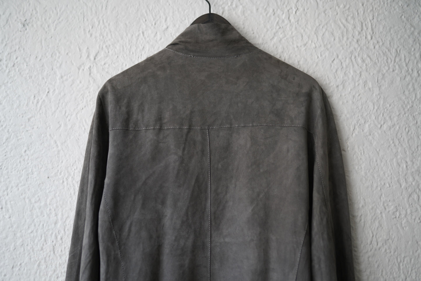 19SS CAM JACKET ヌバックカーフレザーシャツジャケット / Salvatore Santoro サルバトーレサントロ)