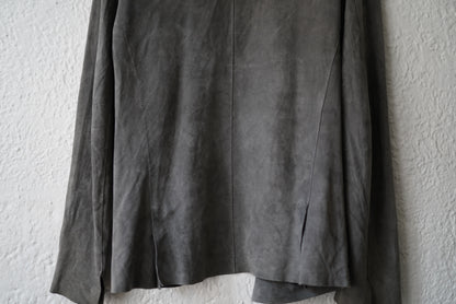 19SS CAM JACKET ヌバックカーフレザーシャツジャケット / Salvatore Santoro サルバトーレサントロ)
