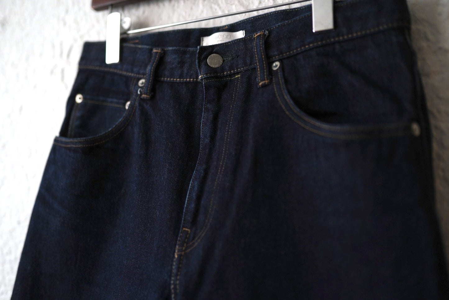 Regular Tapered Used Blue テーパードデニムパンツ / HATSKI(ハツキ)