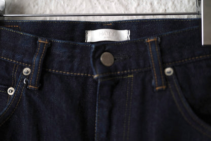 Regular Tapered Used Blue テーパードデニムパンツ / HATSKI(ハツキ)