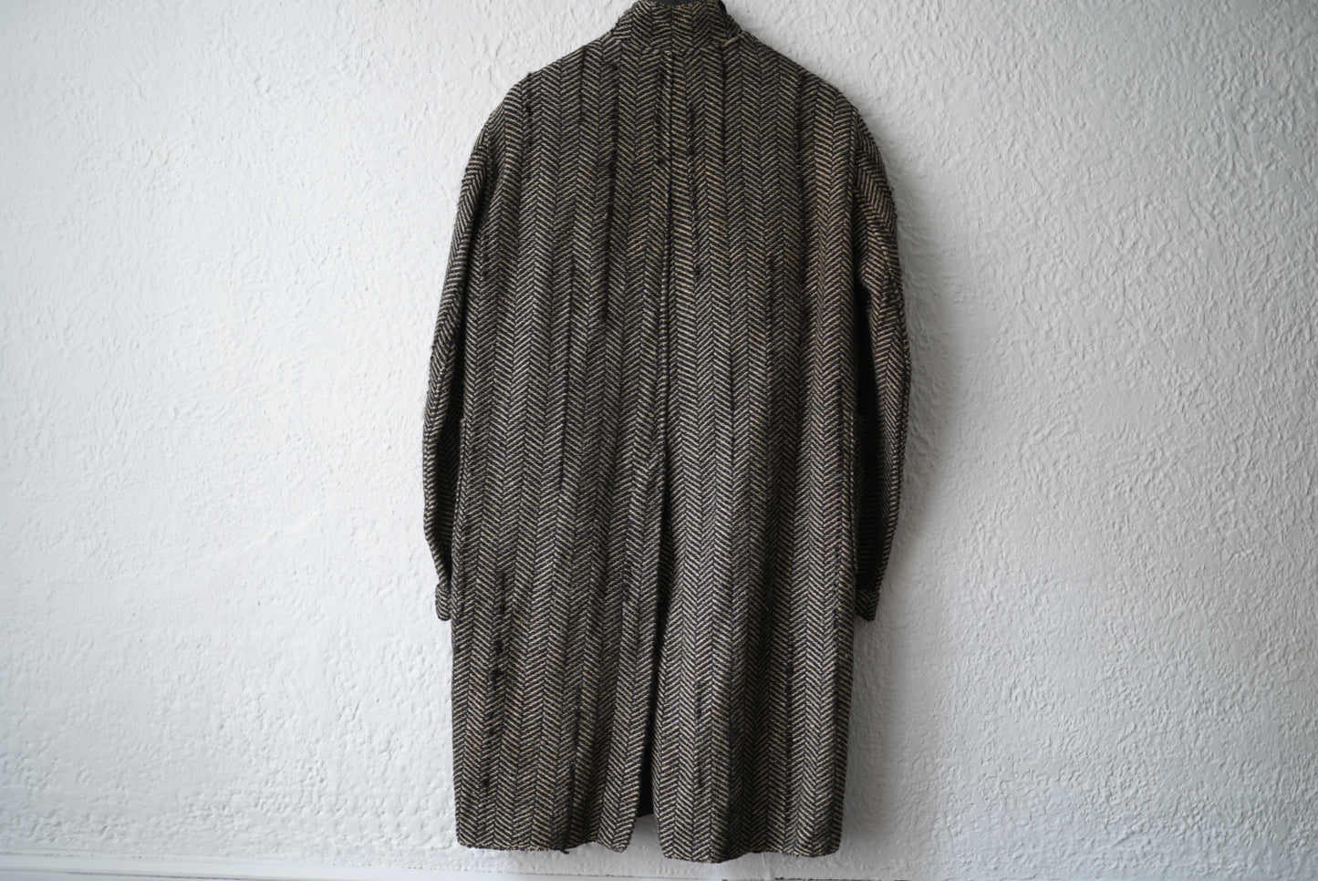 17AW WILLIAM 手織チェスターコート / isabella stefanelli(イザベラステファネリ)
