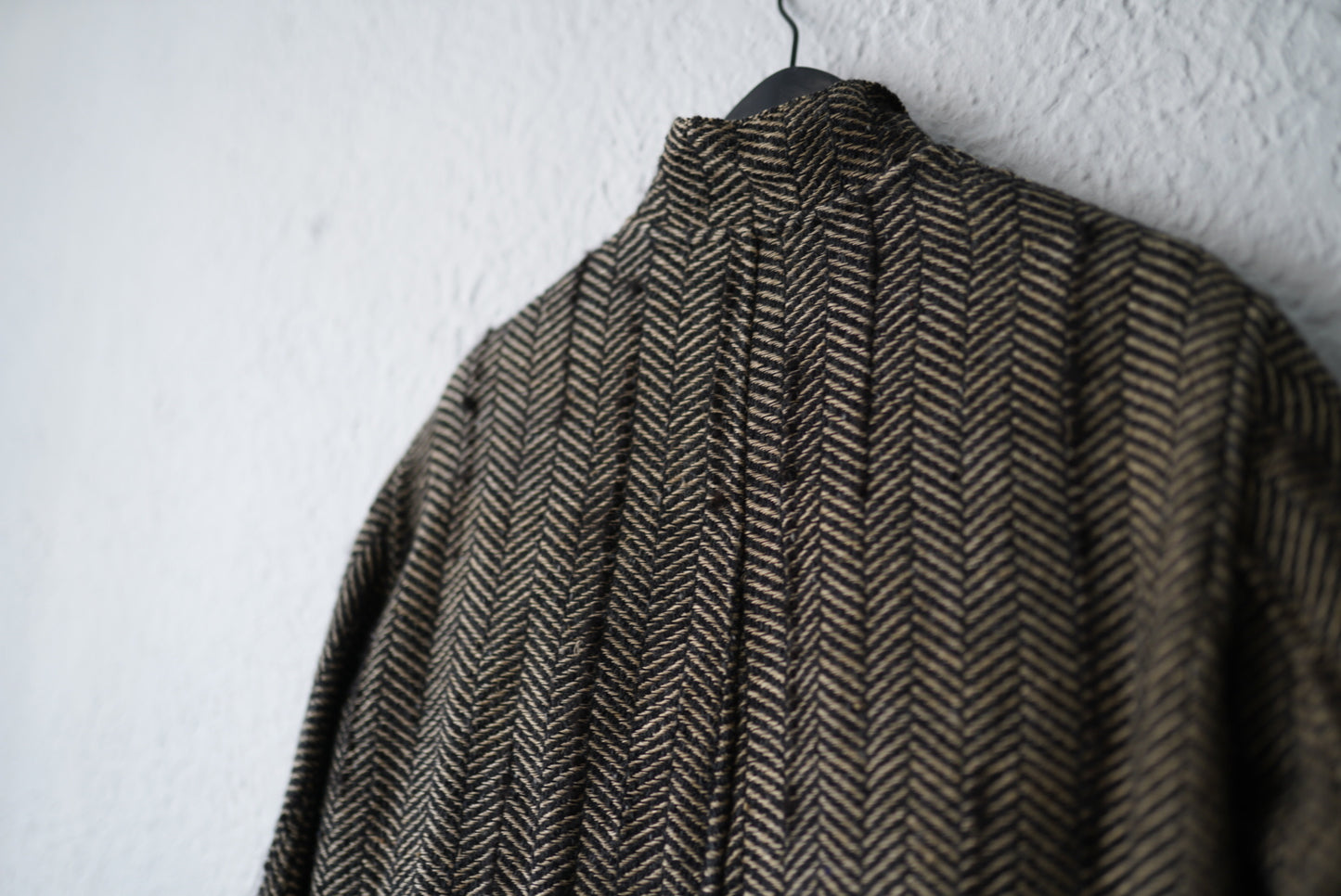 17AW WILLIAM 手織チェスターコート / isabella stefanelli(イザベラステファネリ)