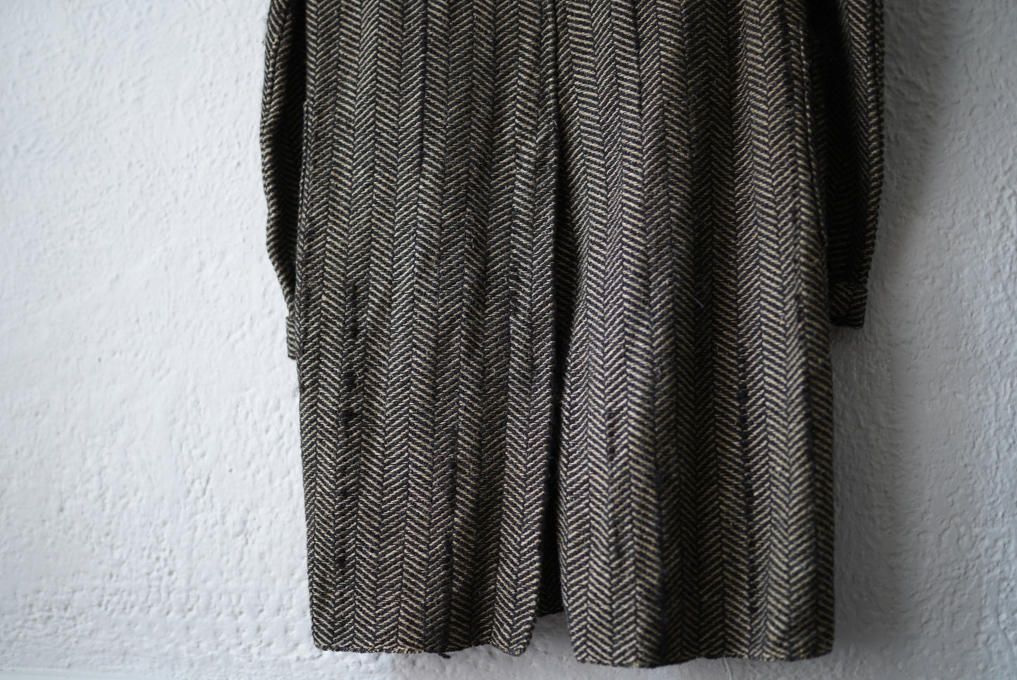 17AW WILLIAM 手織チェスターコート / isabella stefanelli(イザベラステファネリ)