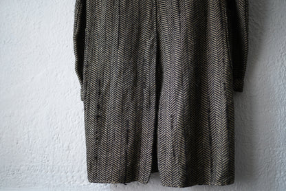 17AW WILLIAM 手織チェスターコート / isabella stefanelli(イザベラステファネリ)