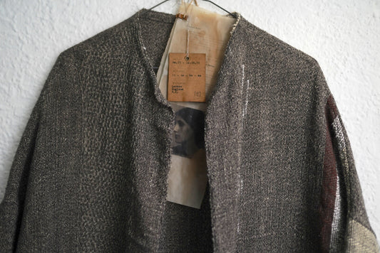 24AW No.15 Virginia ヴァージニア 手織コート / isabella stefaneli(イザベラステファネリ)