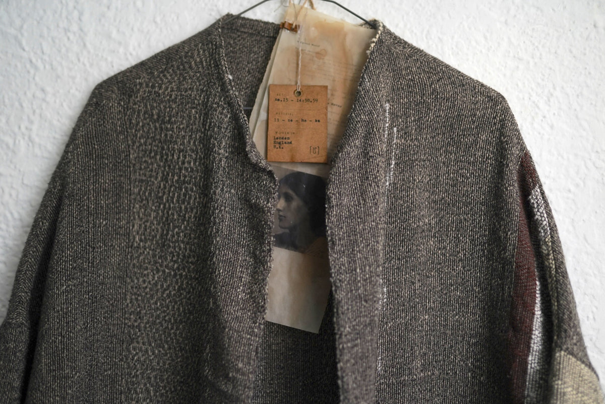 24AW No.15 Virginia ヴァージニア 手織コート / isabella stefaneli(イザベラステファネリ)