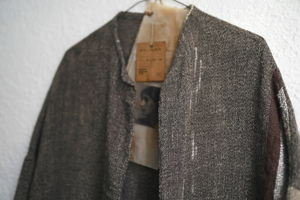 24AW No.15 Virginia ヴァージニア 手織コート / isabella stefaneli(イザベラステファネリ)