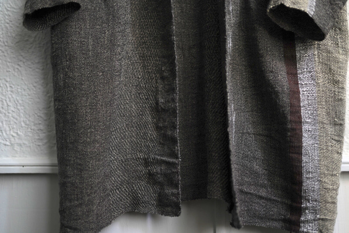 24AW No.15 Virginia ヴァージニア 手織コート / isabella stefaneli(イザベラステファネリ)