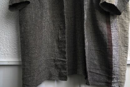 24AW No.15 Virginia ヴァージニア 手織コート / isabella stefaneli(イザベラステファネリ)