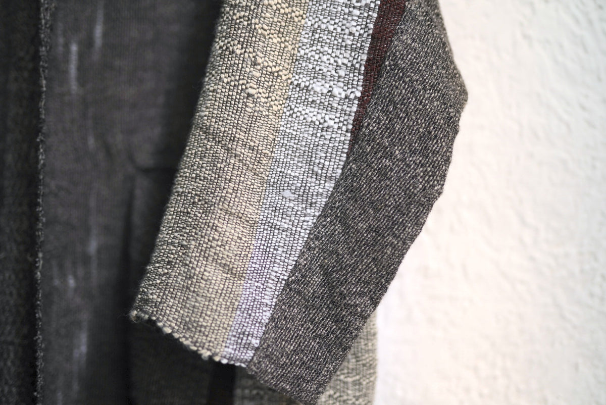 24AW No.15 Virginia ヴァージニア 手織コート / isabella stefaneli(イザベラステファネリ)