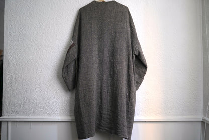 24AW No.15 Virginia ヴァージニア 手織コート / isabella stefaneli(イザベラステファネリ)