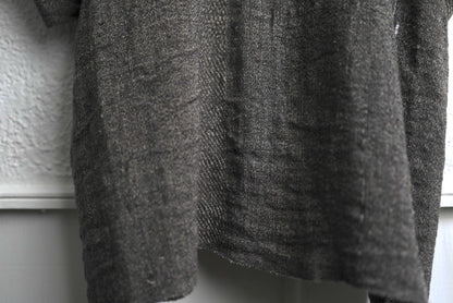 24AW No.15 Virginia ヴァージニア 手織コート / isabella stefaneli(イザベラステファネリ)