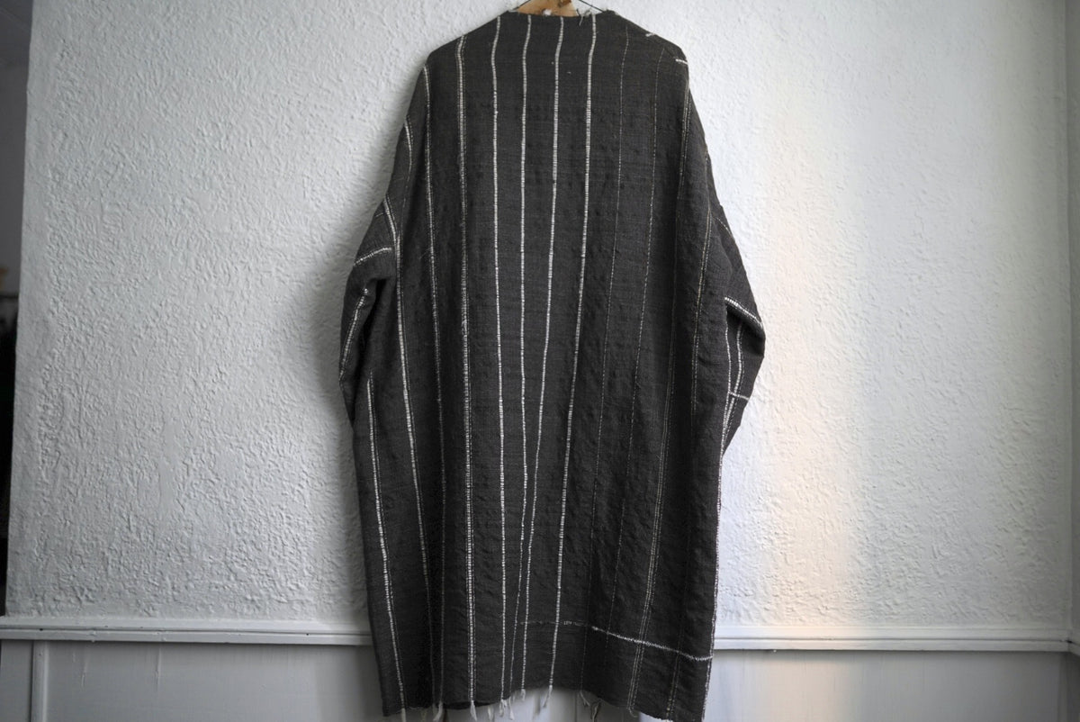 24AW No.16 Virginia ヴァージニア 手織コート / isabella stefaneli(イザベラステファネリ)