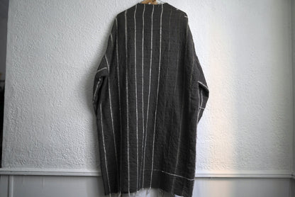 24AW No.16 Virginia ヴァージニア 手織コート / isabella stefaneli(イザベラステファネリ)