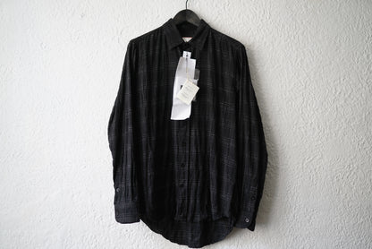 19AW SES06 “EVOLUTION” コットンリネンシャツ / Geoffrey.B.Small(ジェフリービースモール)